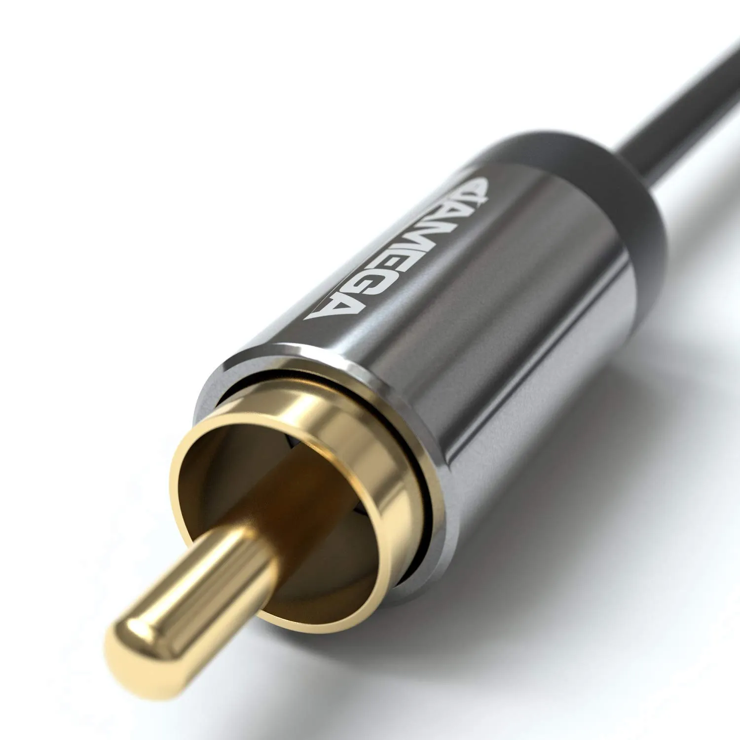 Jamega Y-Adapter Cinch Kabel 0,20m vergoldet