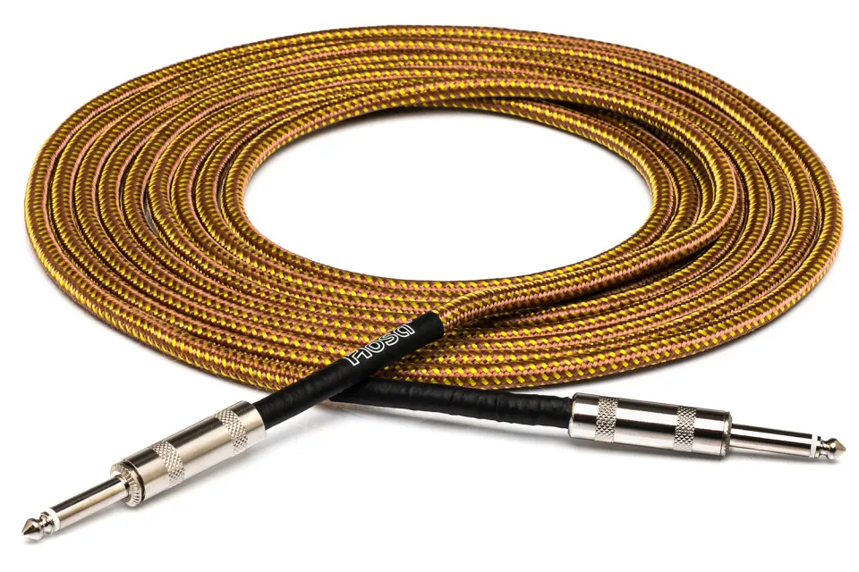 Hosa GTR-518 Tweed Gitarrenkabel 5,5 m