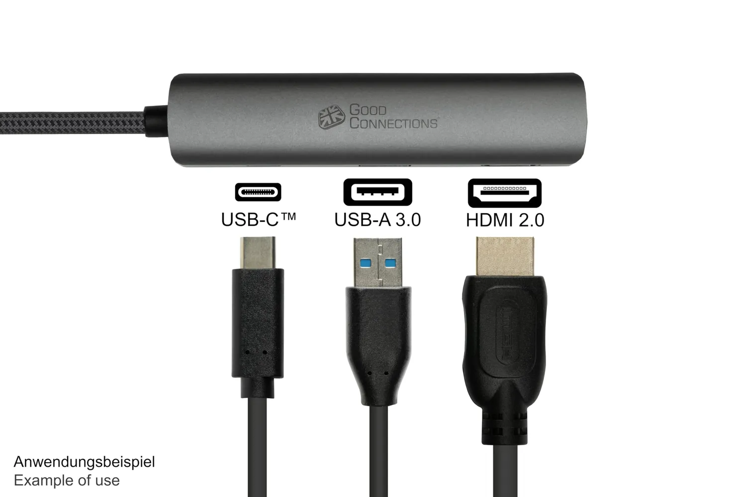 Good Connections USB-C Hub 3-Port HDMI PD 94W