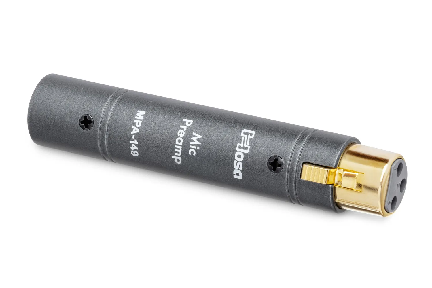 Hosa MPA-149 Mikrofon Vorverstärker XLR batteriebetrieben