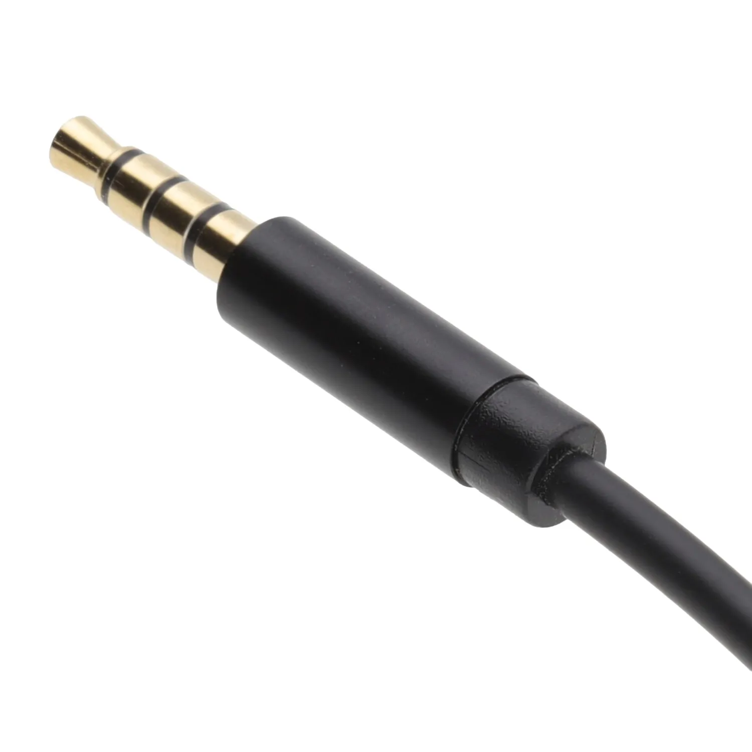 Kenable Pro 4-Pol 3,5mm Klinkenkabel 1m schwarz TPE