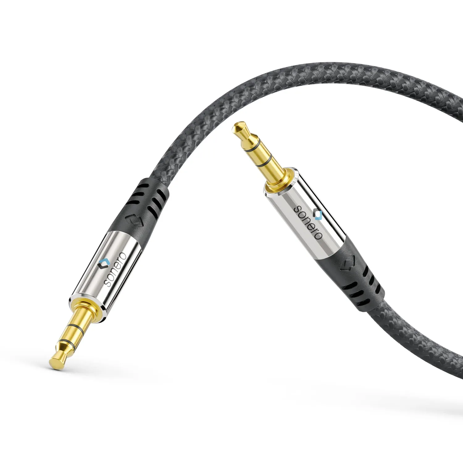 Sonero S-AC505-030 Audiokabel 3,5mm 3m Nylon