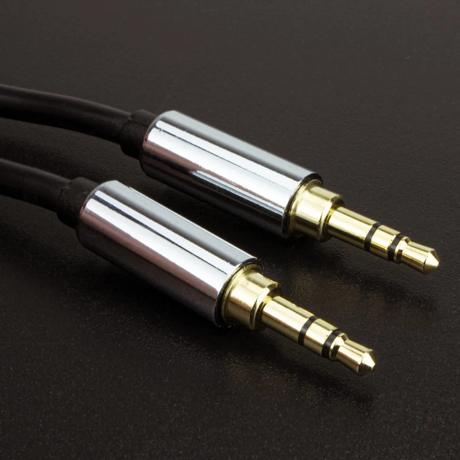 Kenable 006907 Audiokabel 3,5mm 1m schwarz Stereo