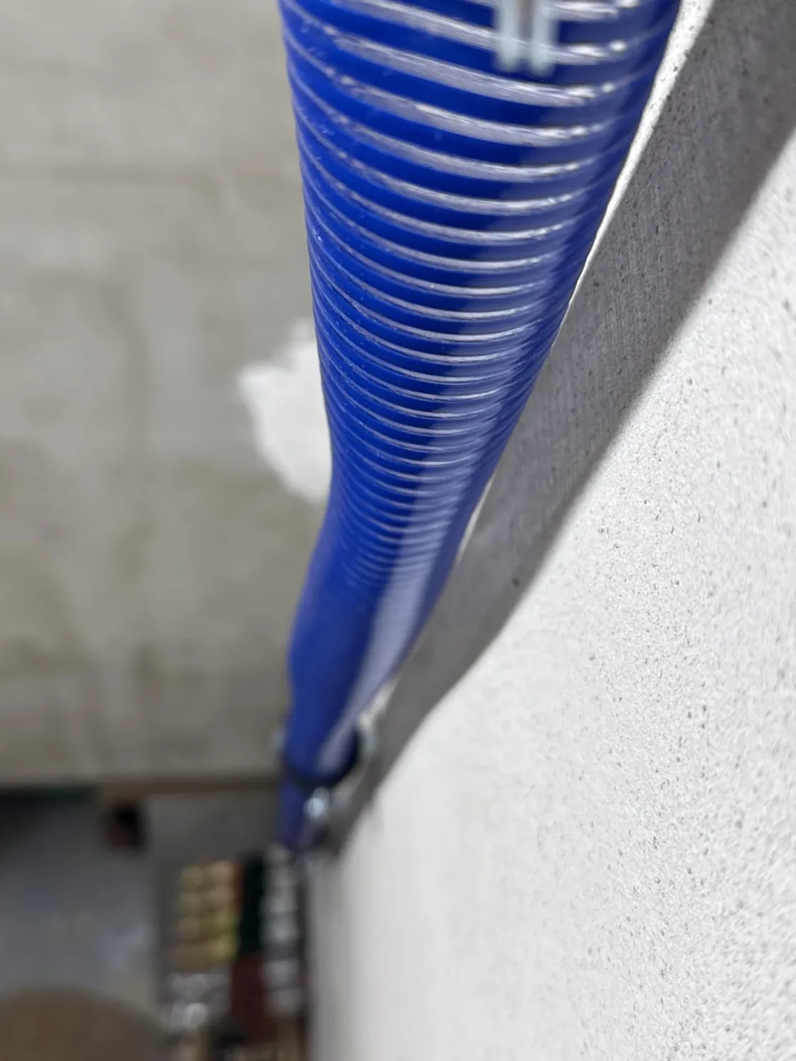 Poppstar Saugschlauch 1 1/4 Zoll 15m 32mm Spiralschlauch blau