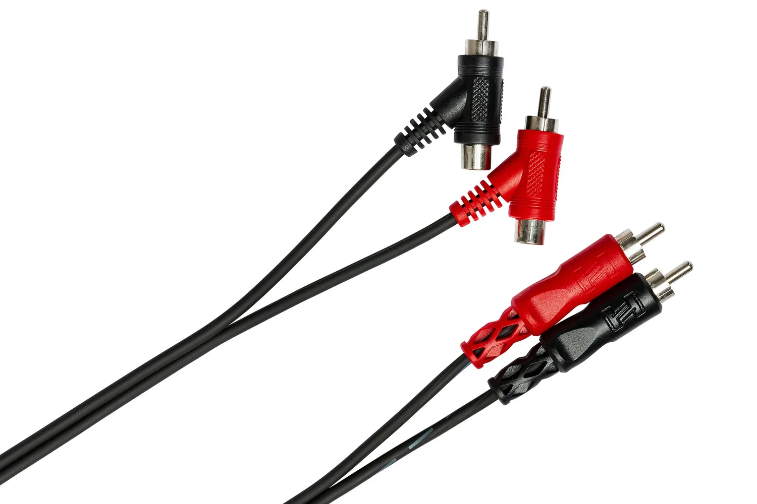 Hosa CRA-201PB Stereo-Cinch-Kabel 1 m vergoldet