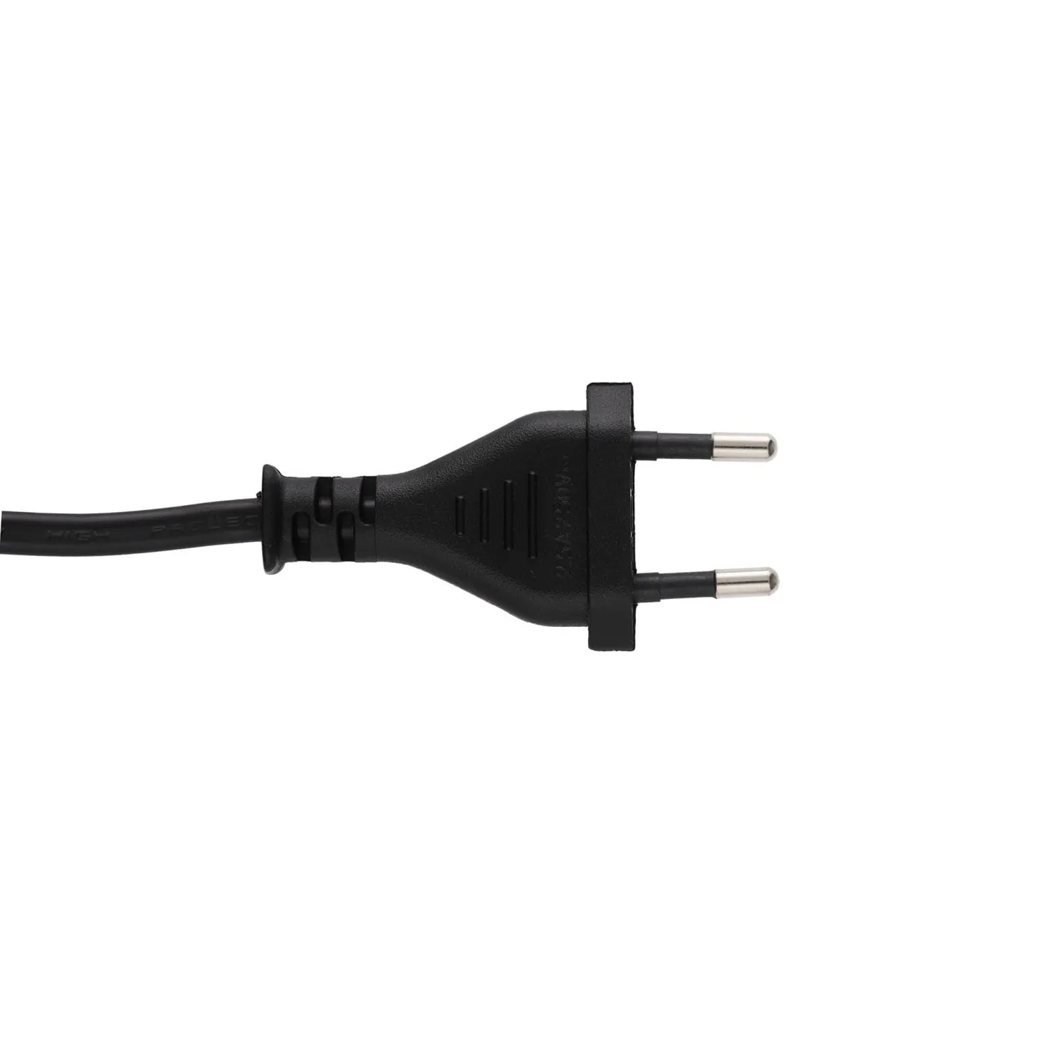 Kenable Euro auf C7 Netzkabel 90° Winkel Schwarz 3 m
