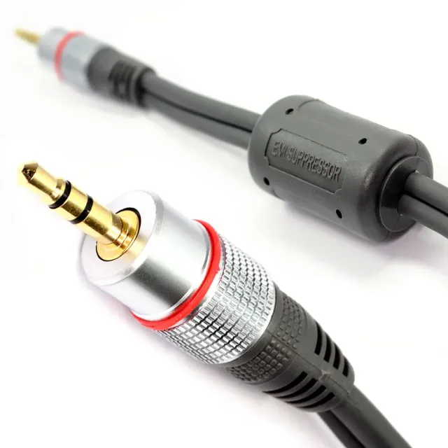 Kenable 001043 Audiokabel 3,5mm 1m schwarz Stereo