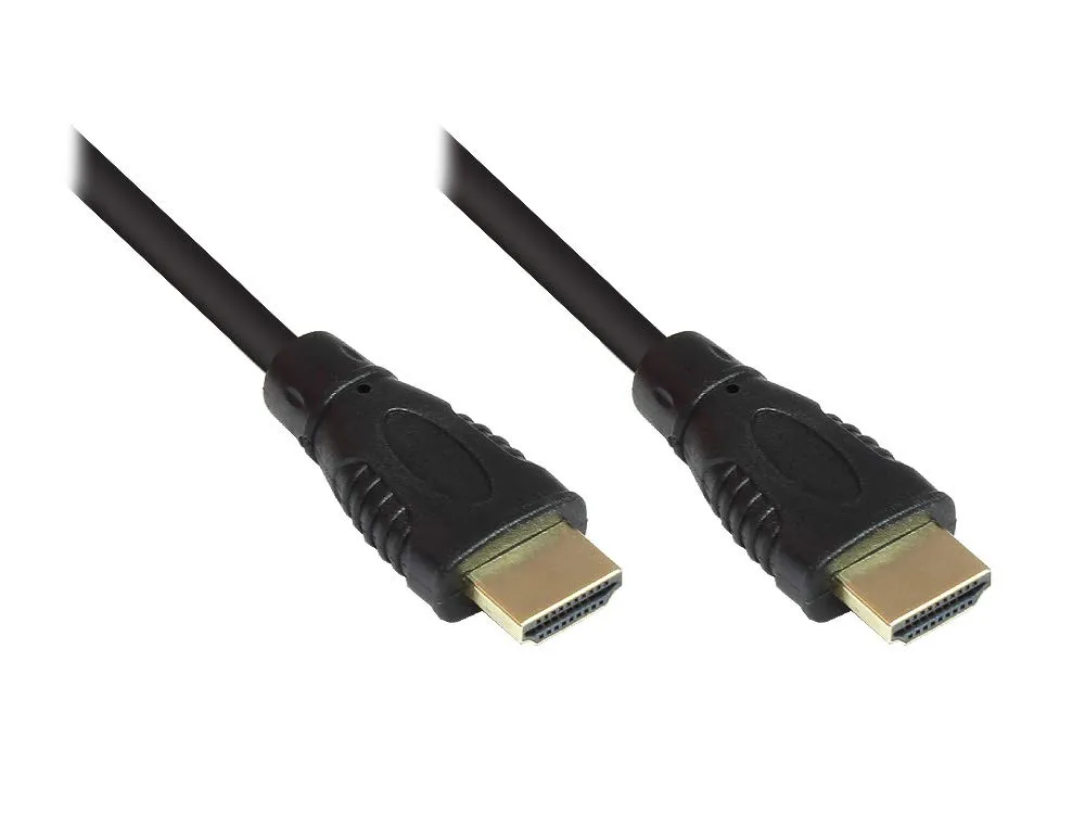 Good Connections High-Speed HDMI-Kabel 0,5 m schwarz 4K