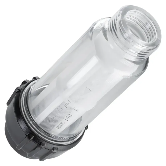 Poppstar 3/4 Zoll Wasserfilter Gartenschlauch mit Feinfilter