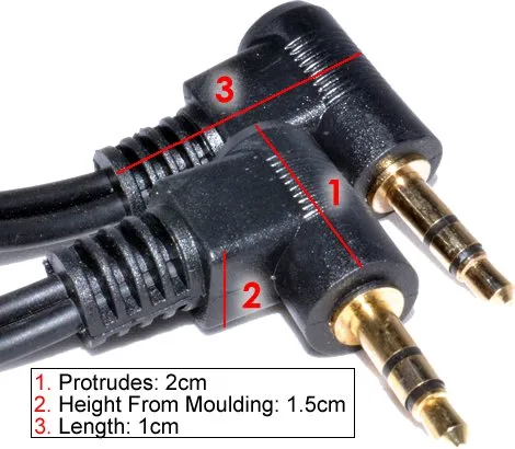Kenable 006049 Audiokabel 3,5mm 3 m schwarz