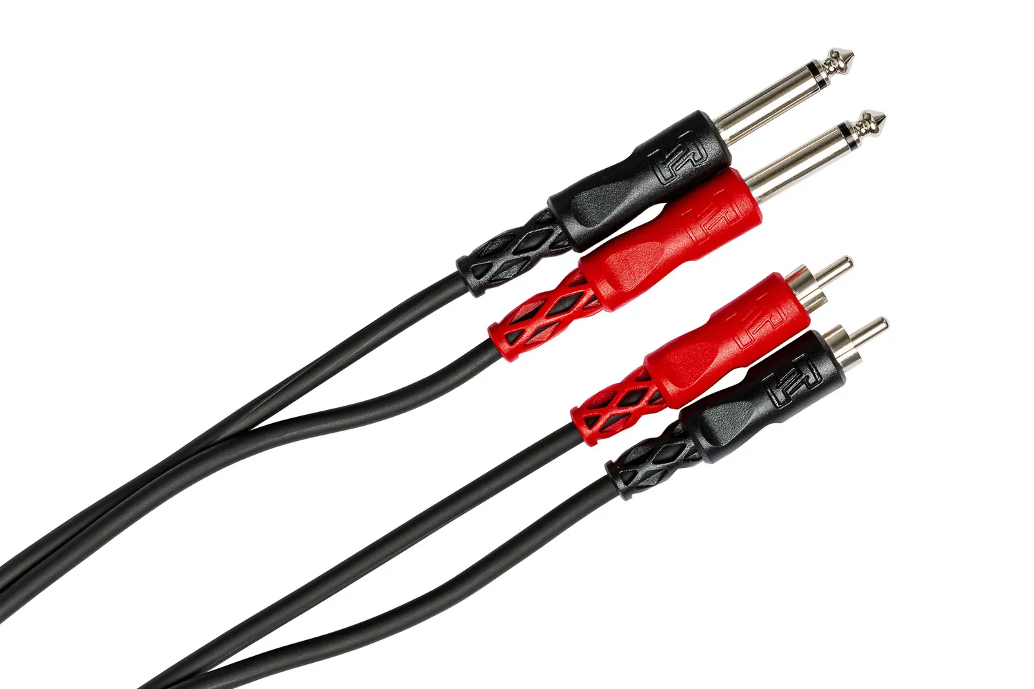 Hosa CPR-200 Cinchkabel 2x Klinke auf 2x Cinch 0,6 m