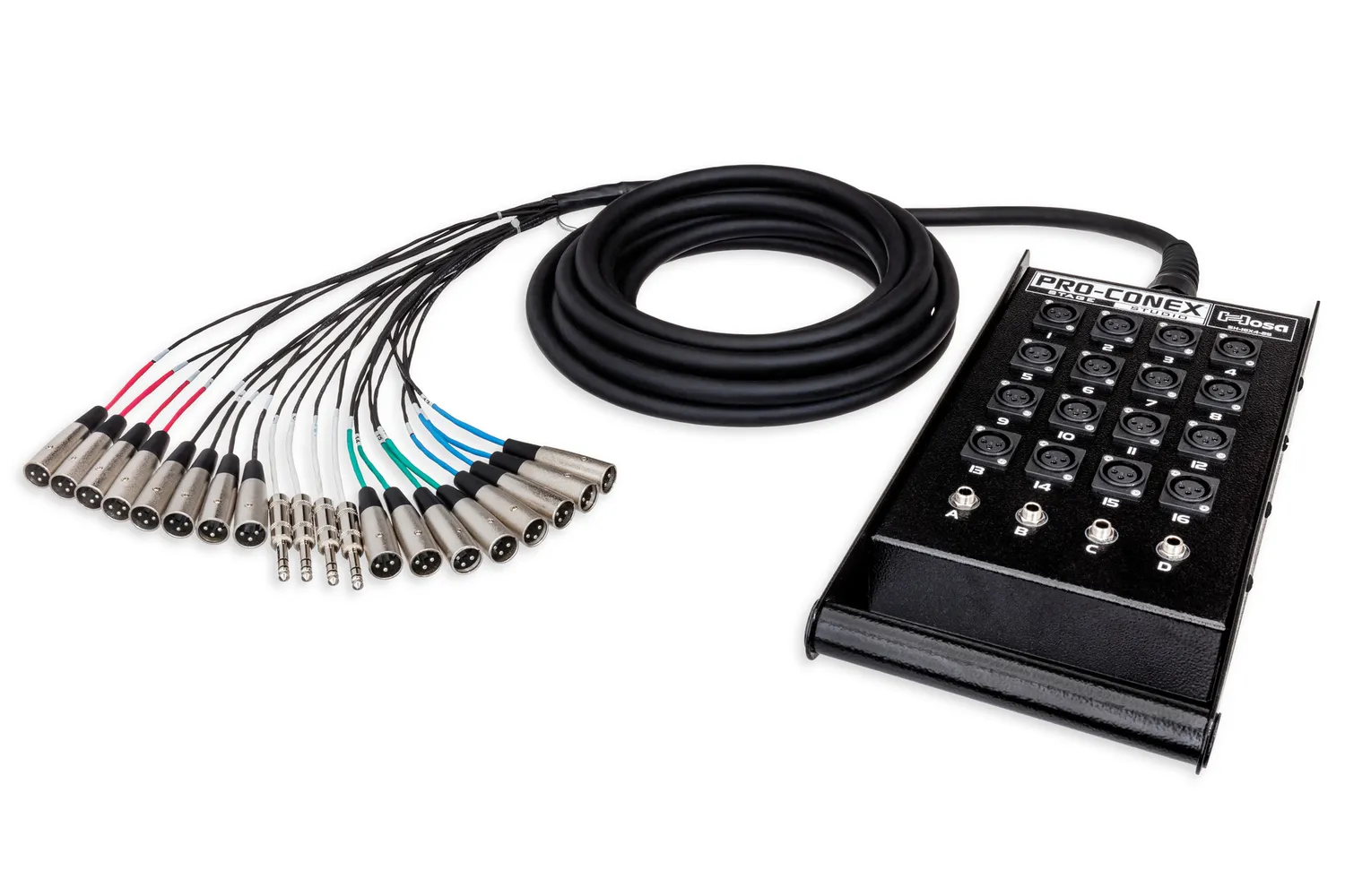 Hosa Pro-Conex SH-8X4 Stagebox Snake 8x4