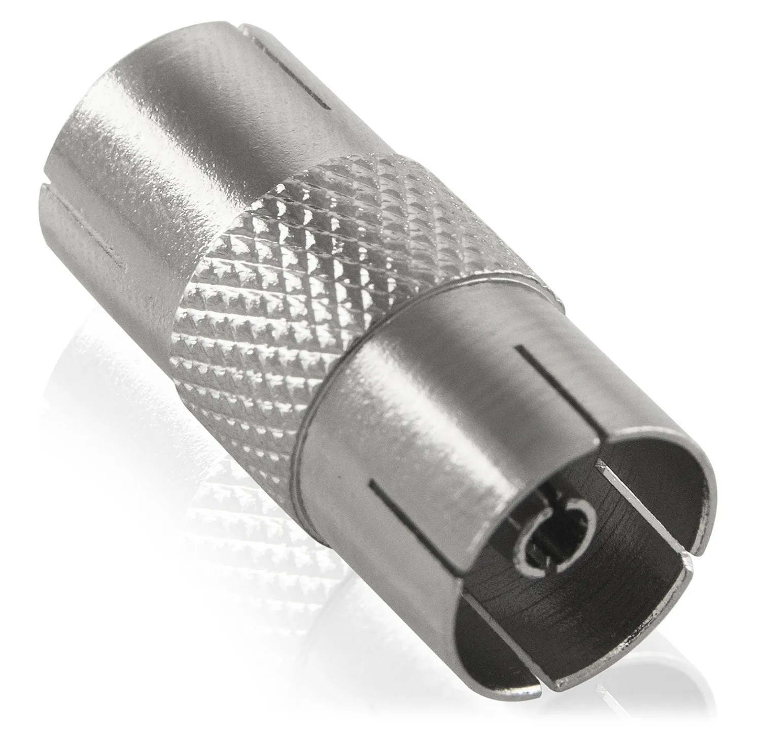 Poppstar SAT-Adapter IEC Buchse-Buchse Koaxkupplung 8x