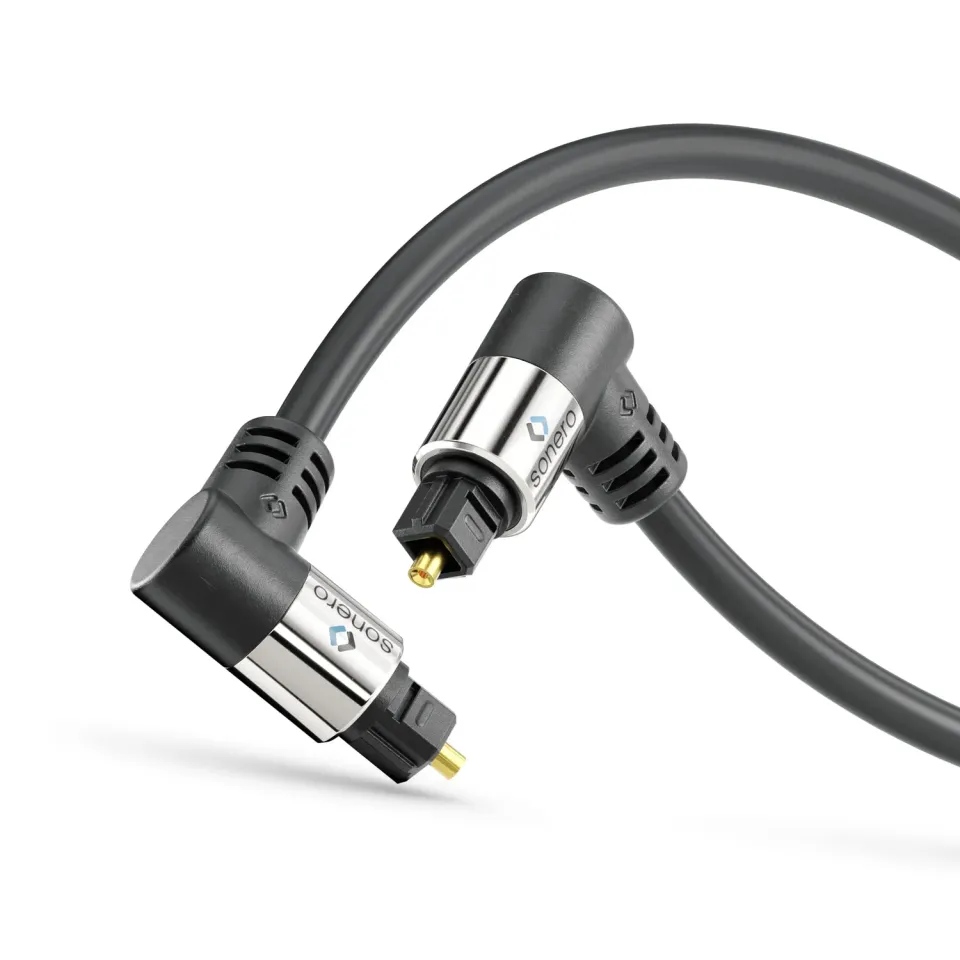 Sonero S-OC120-050 Toslink Kabel 5m 2x90° Glasfaser