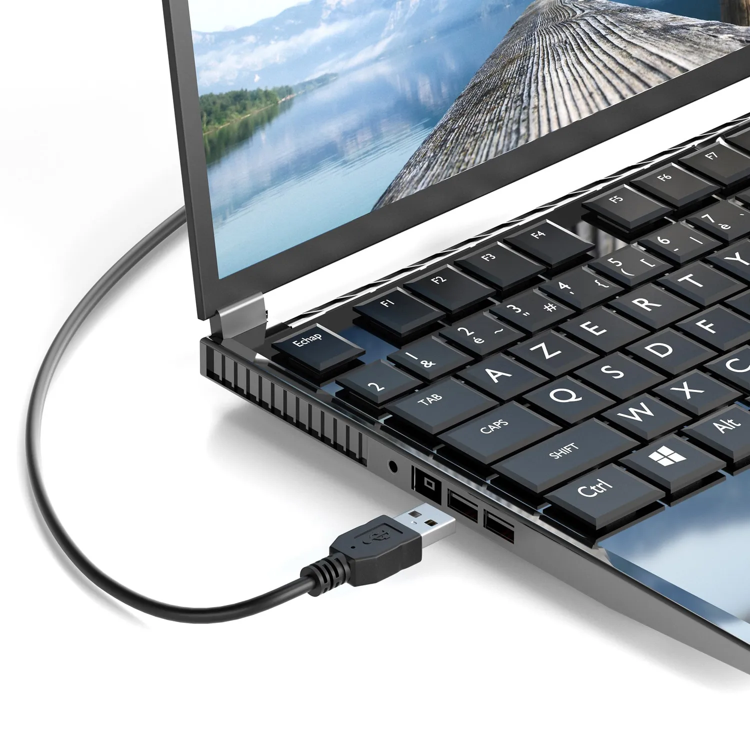 JAMEGA USB 2.0 Kabel 3m A-Stecker Highspeed