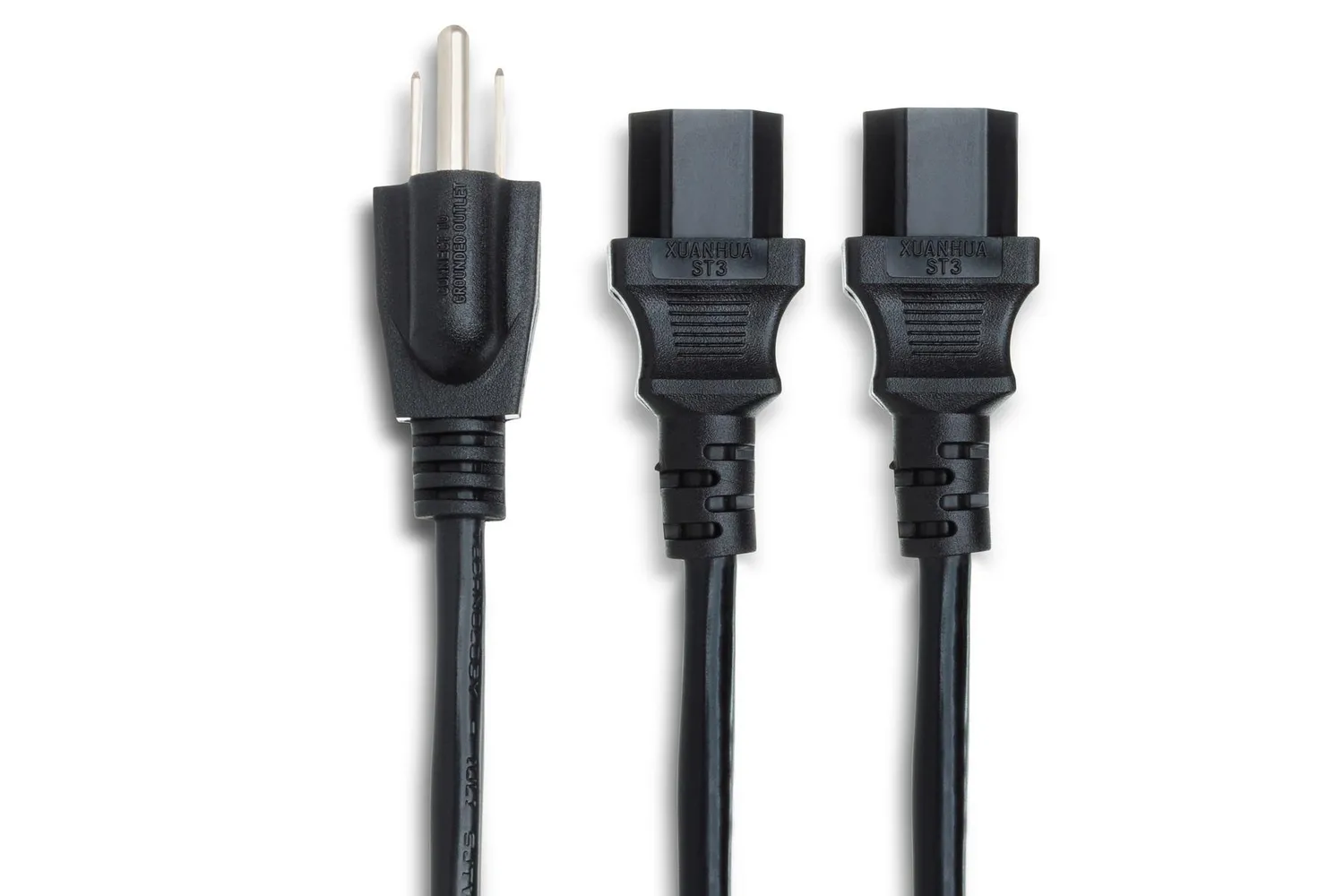 Hosa YIE-406 Strom Y-Kabel Kaltgeräte 2-fach