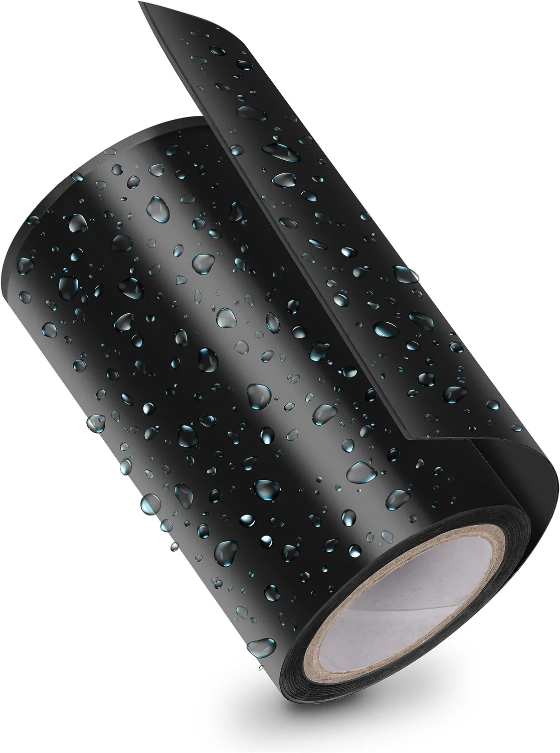 Poppstar Klebeband wasserdicht weiß 10cmx1,5m