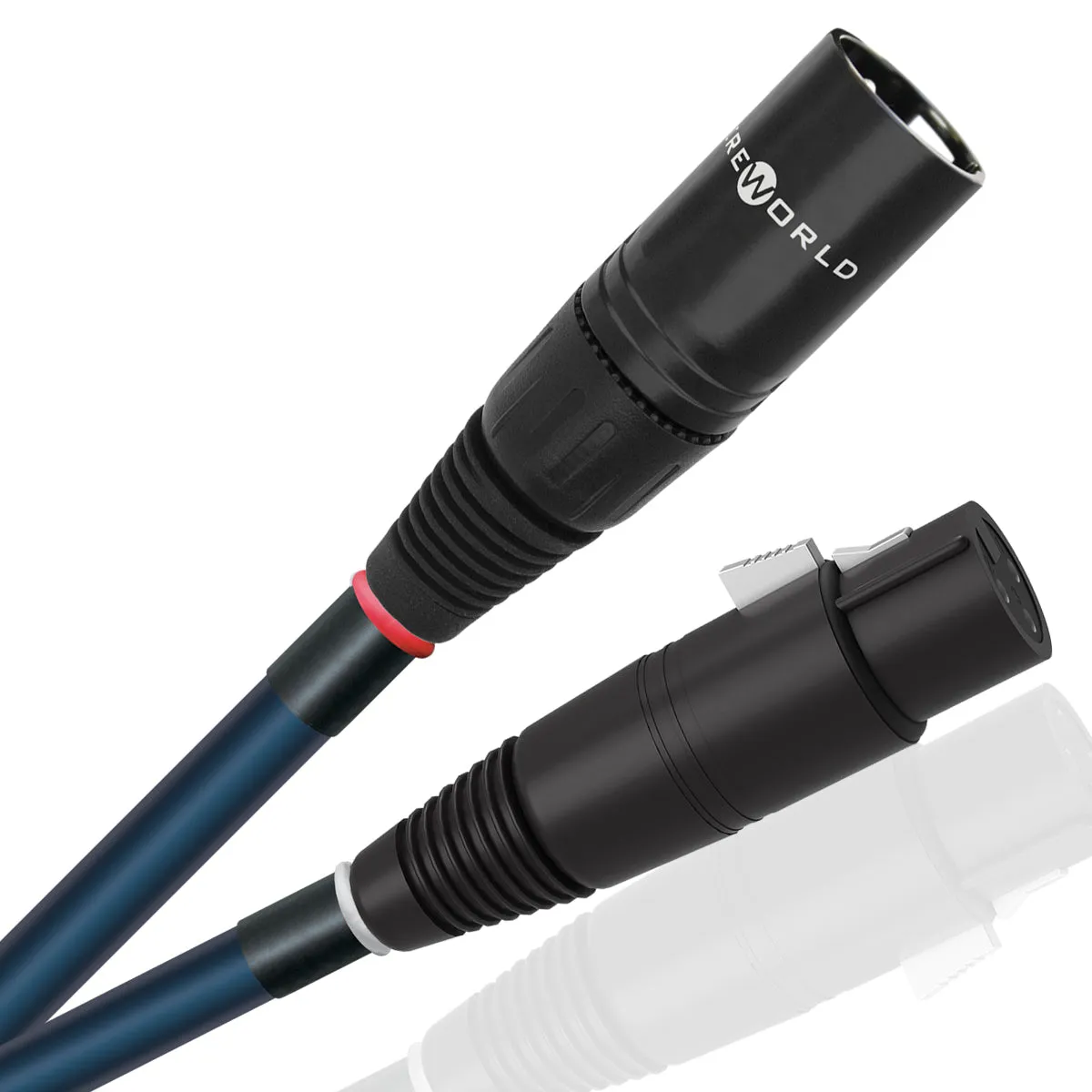 WireWorld Oasis 10 Audiokabel 1,0m Paar Cinch
