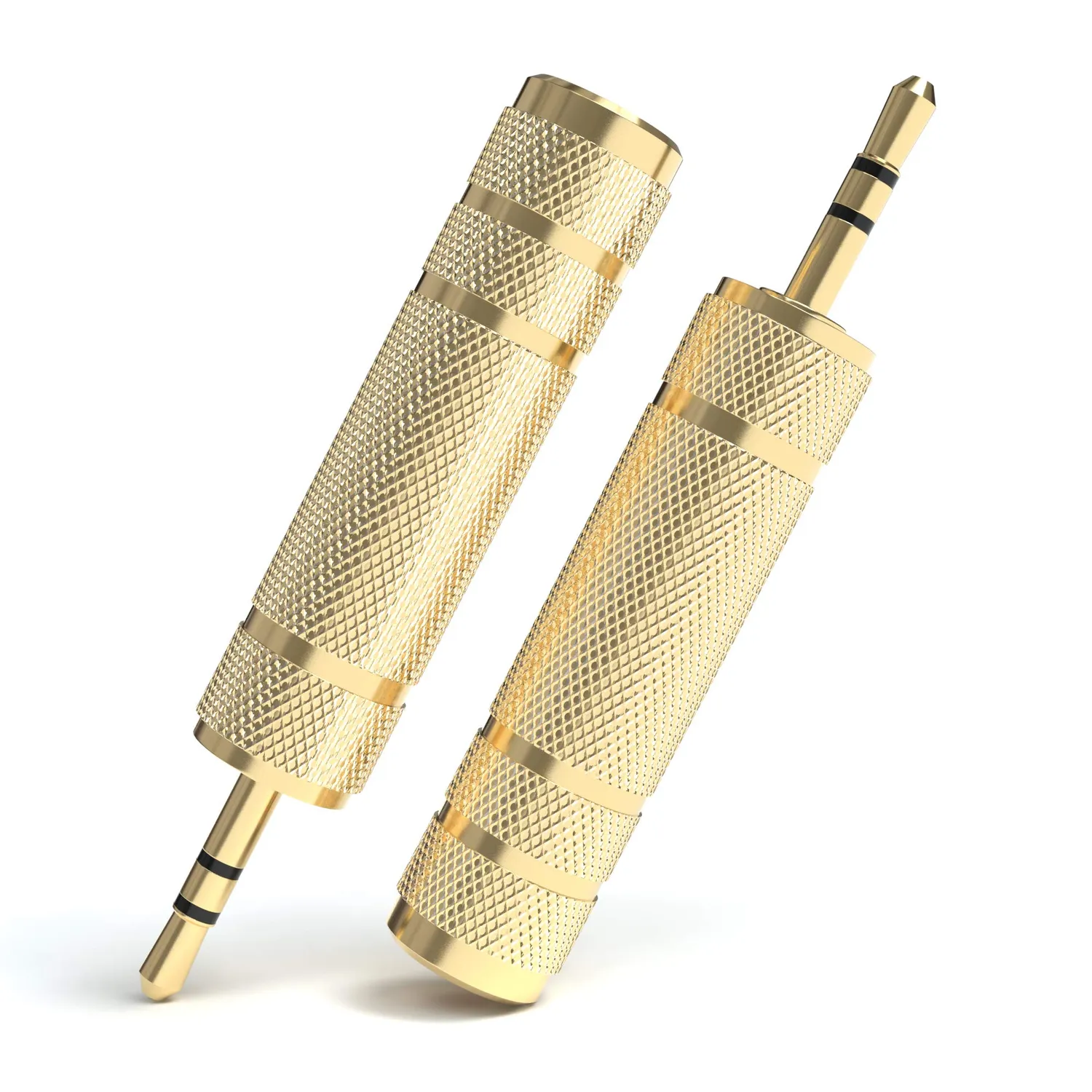 JAMEGA Klinke Adapter 3,5 mm auf 6,35 mm 1 Stück