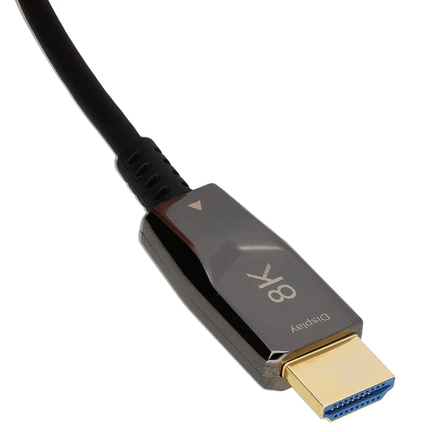 Kenable 8K HDMI 2.1 Kabel 10m Schwarz Glasfaser