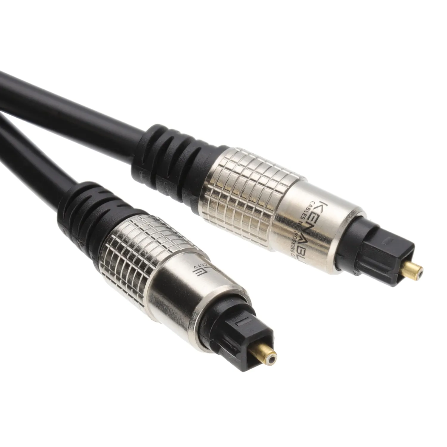 Kenable Toslink Optisches Kabel 6m dunkelblau Metall
