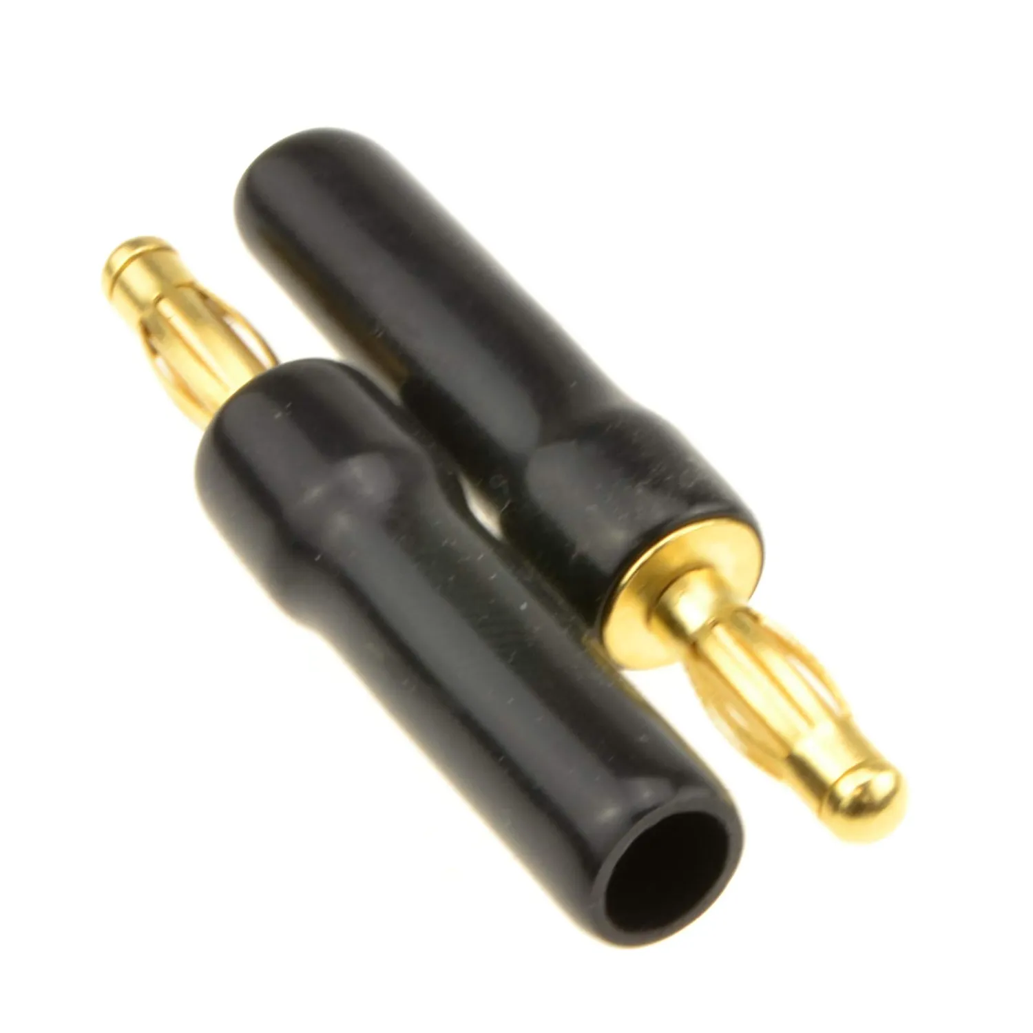 Kenable 4mm Bananenstecker Lautsprecher schwarz einzeln