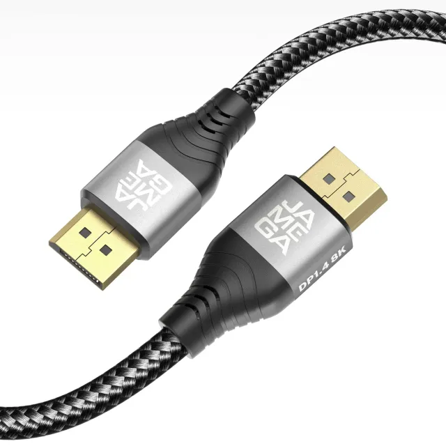 Jamega DisplayPort Kabel 1.4 8K 1,5m Gaming Nylon