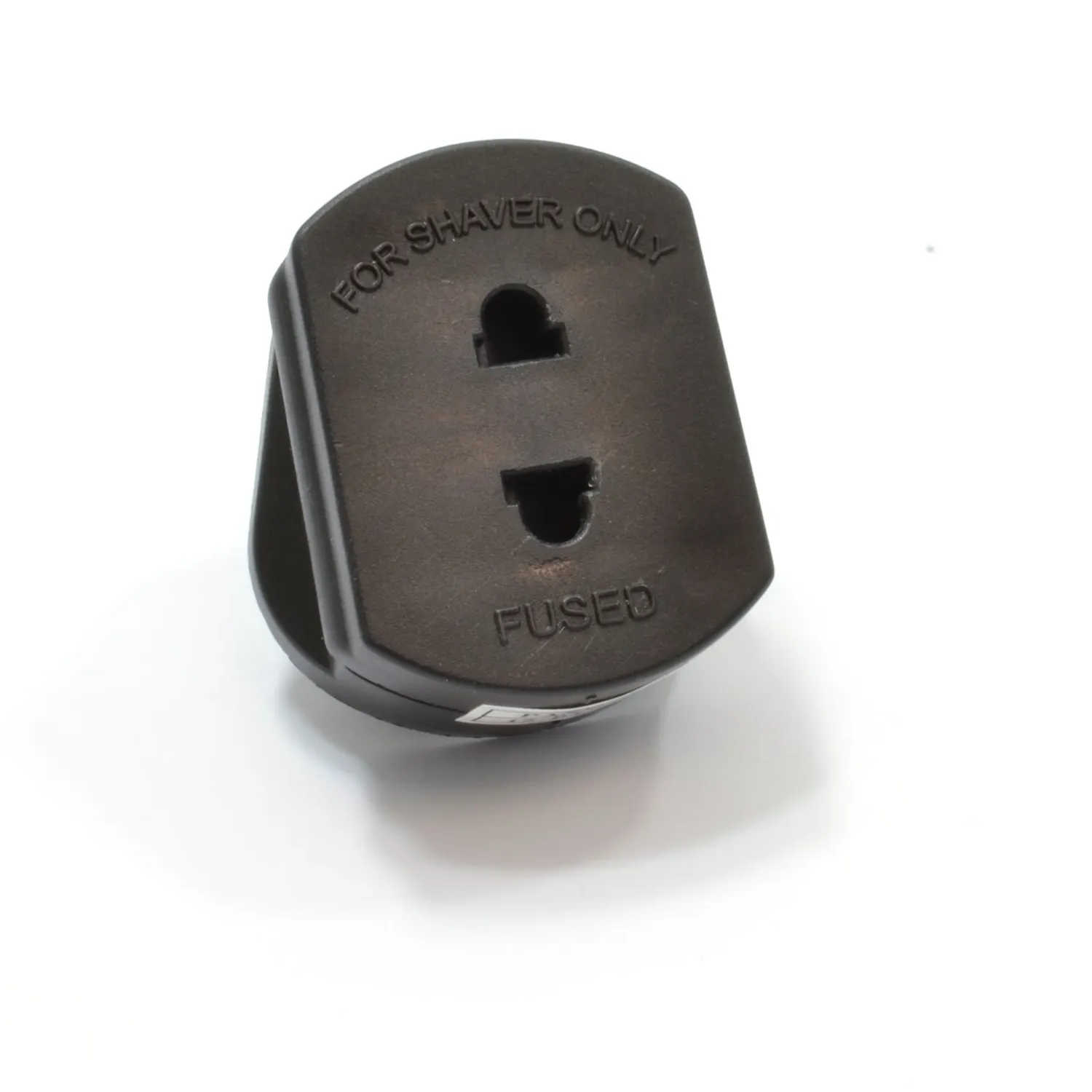 Kenable Rasierer Adapter UK Stecker 1A schwarz Kabel