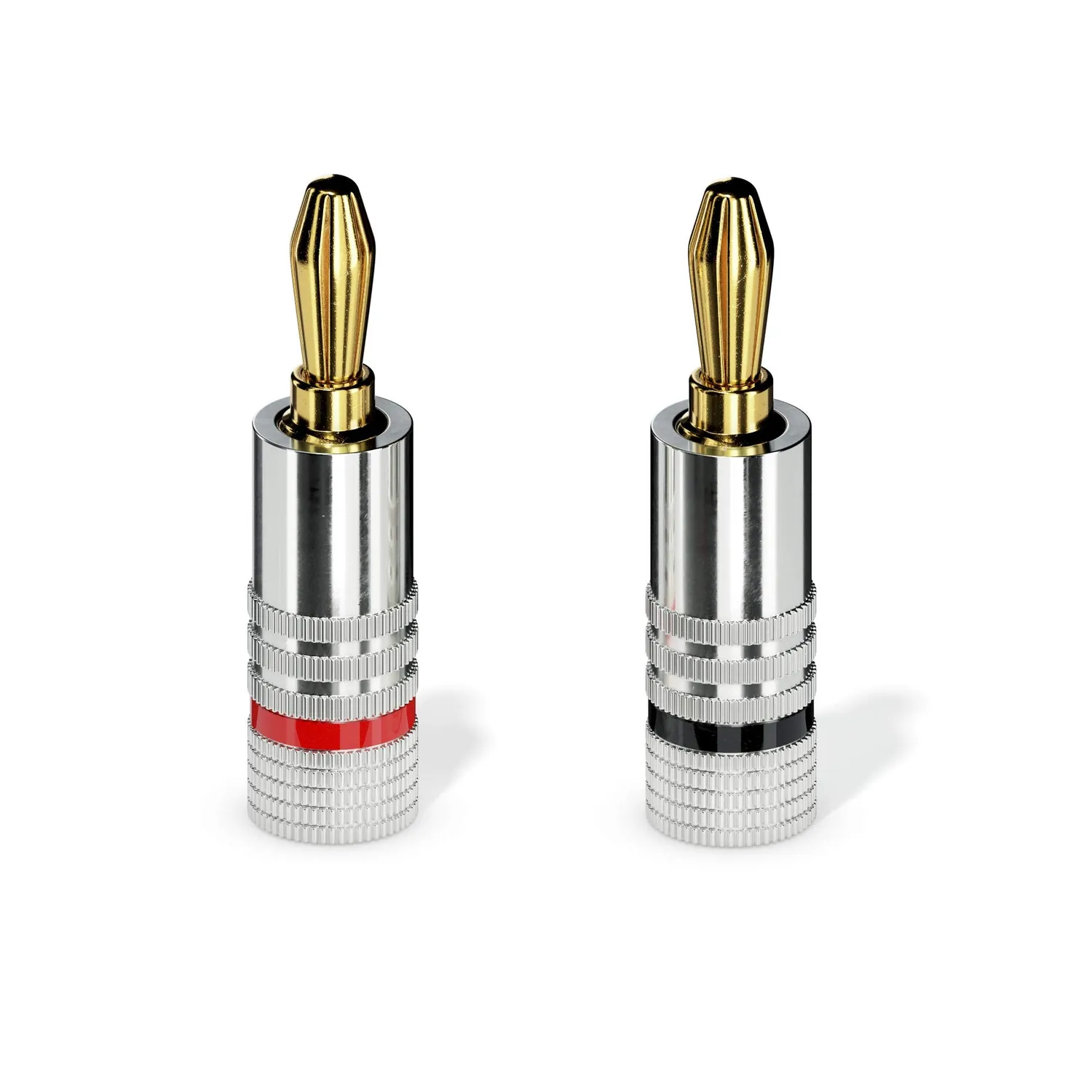 Sonero S-SC000-04 Bananenstecker 4er-Set vergoldet 6mm²