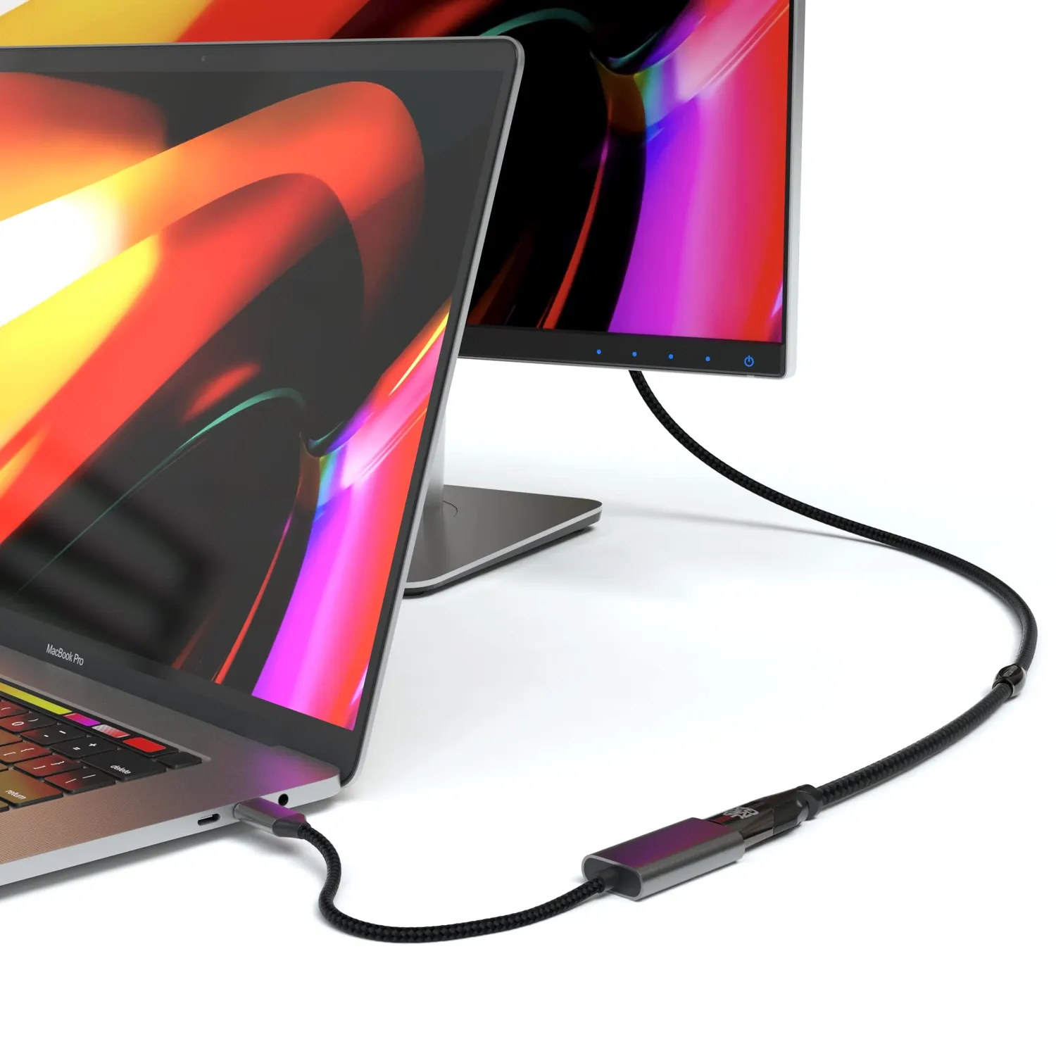 JAMEGA USB-C zu HDMI Adapter 4K 1er Pack schwarz
