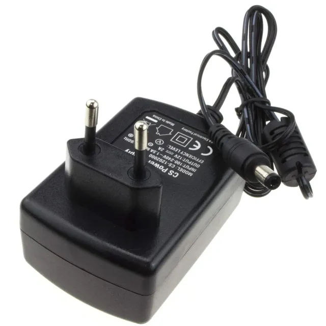 Kenable CCTV Netzteil 12V 2A DC 2,1mm EU-Stecker 24W