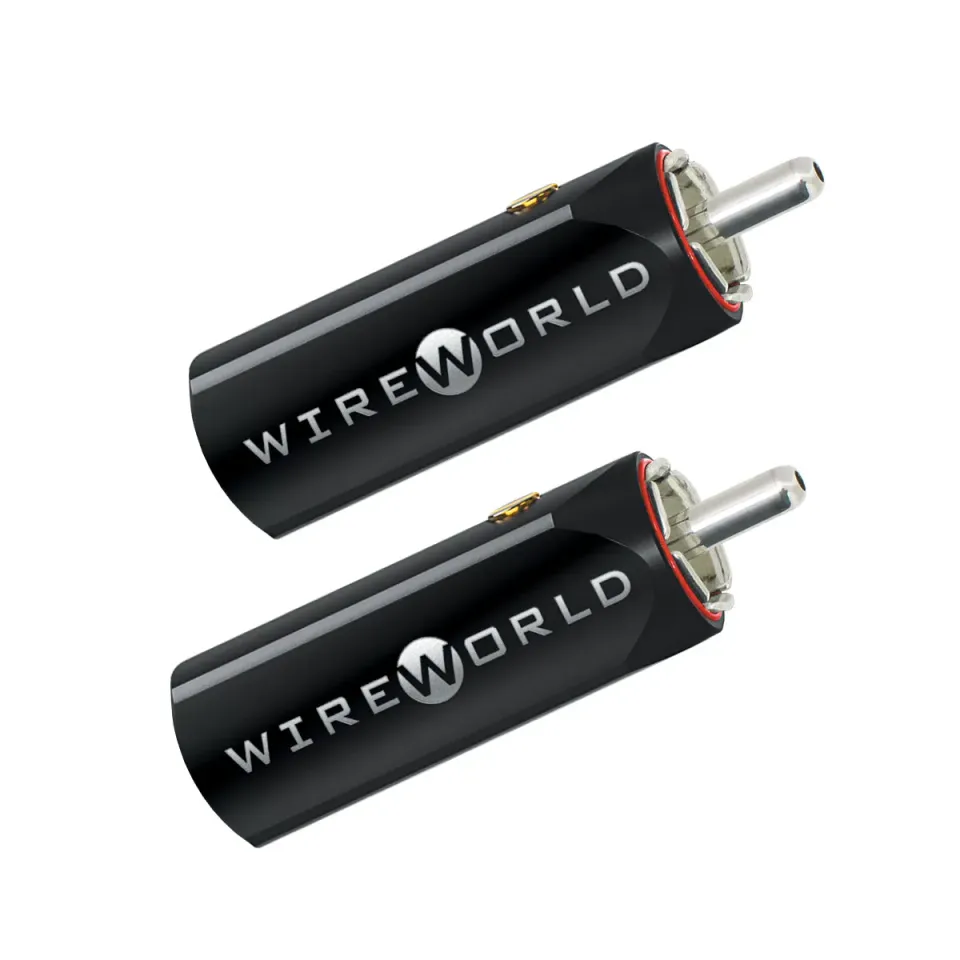 WireWorld RCA-Stecker 11,5 mm Silver-Tube 2 Stück