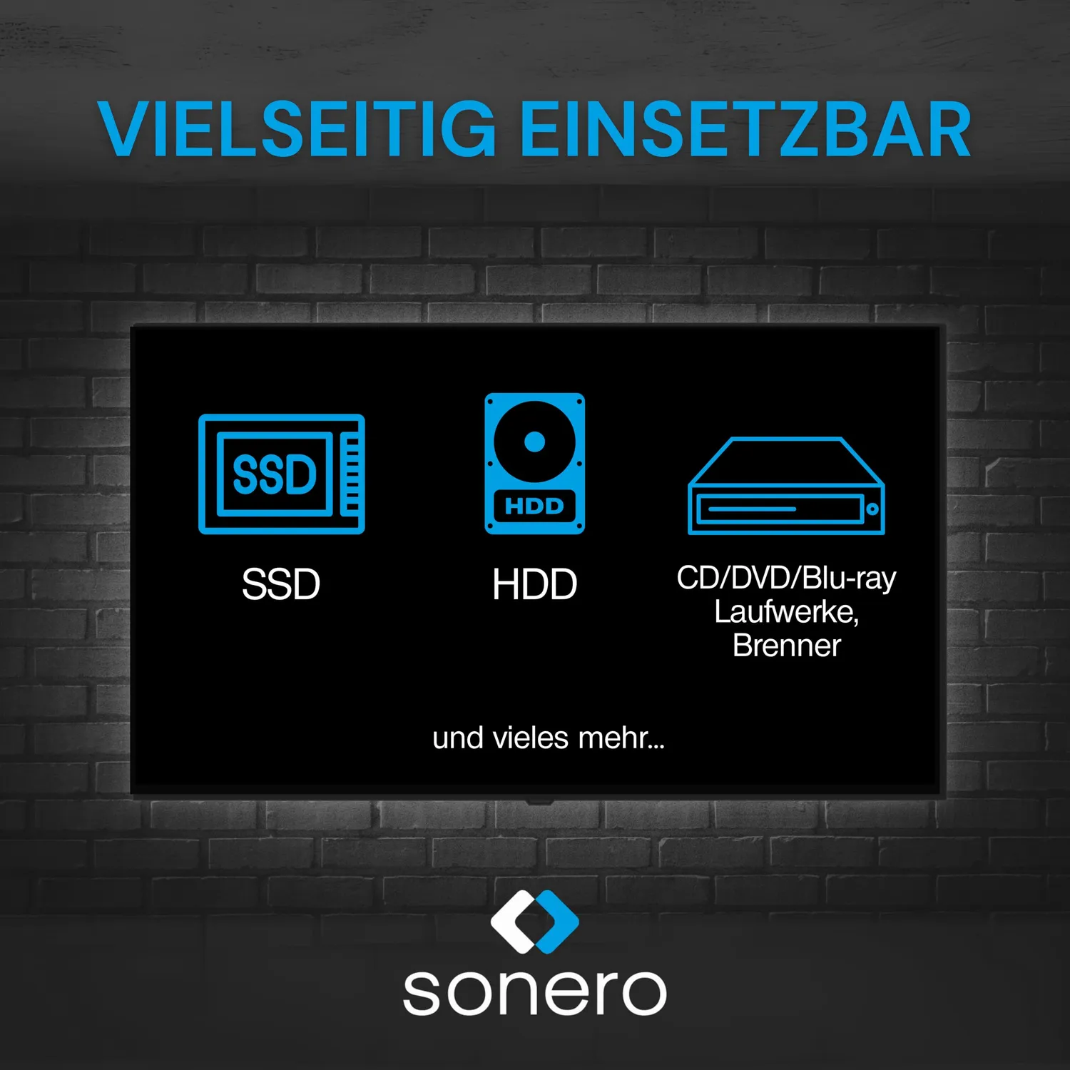 Sonero SATA III Datenkabel 0,5m gelb gewinkelt 6Gb/s