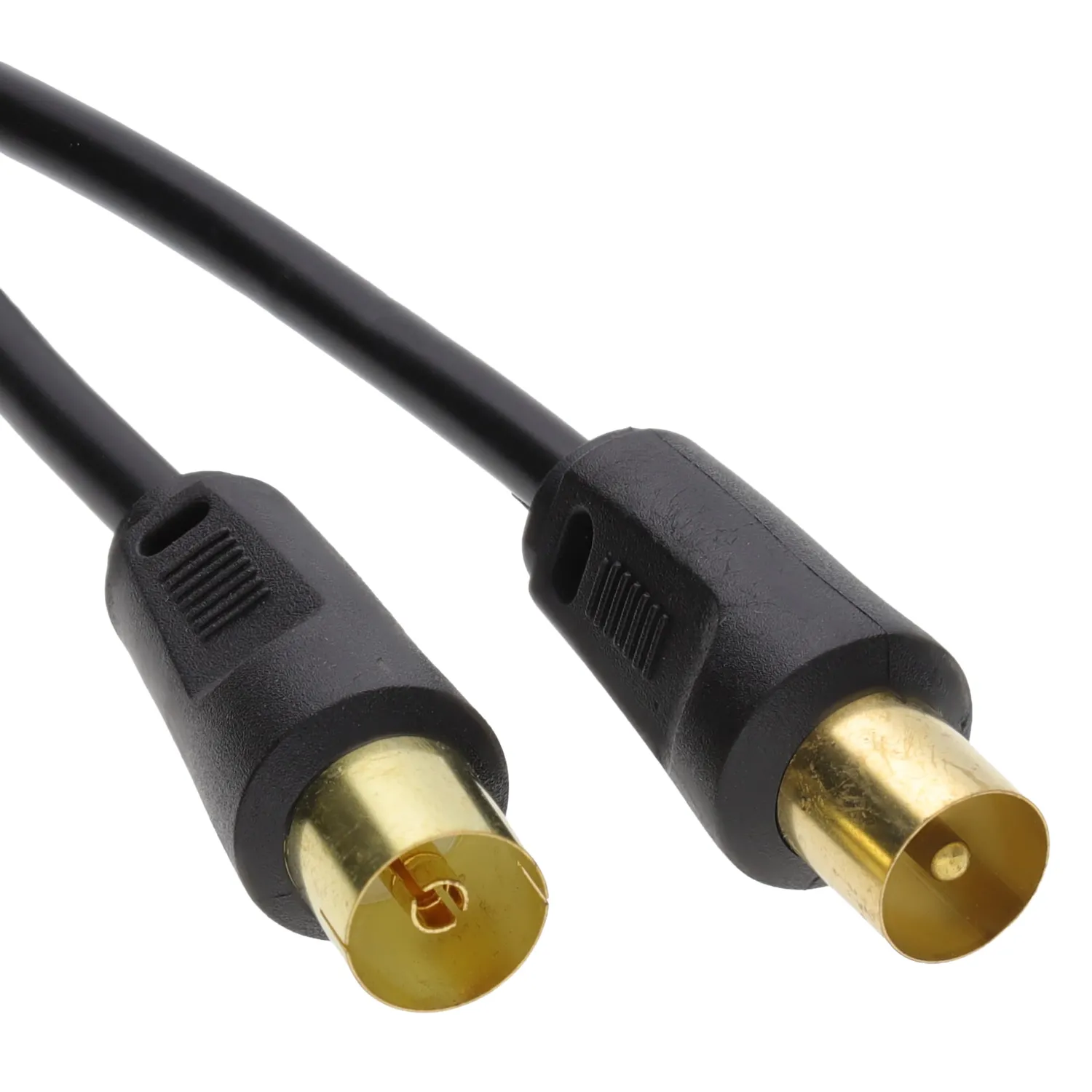 kenable RF Antennenkabel Verlängerung 3m schwarz 75 Ohm