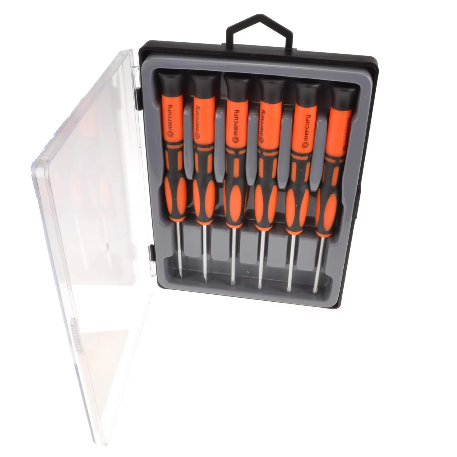 Kenable Präzisionsschraubendreher-Set 6-teilig Chrom-Vanadium