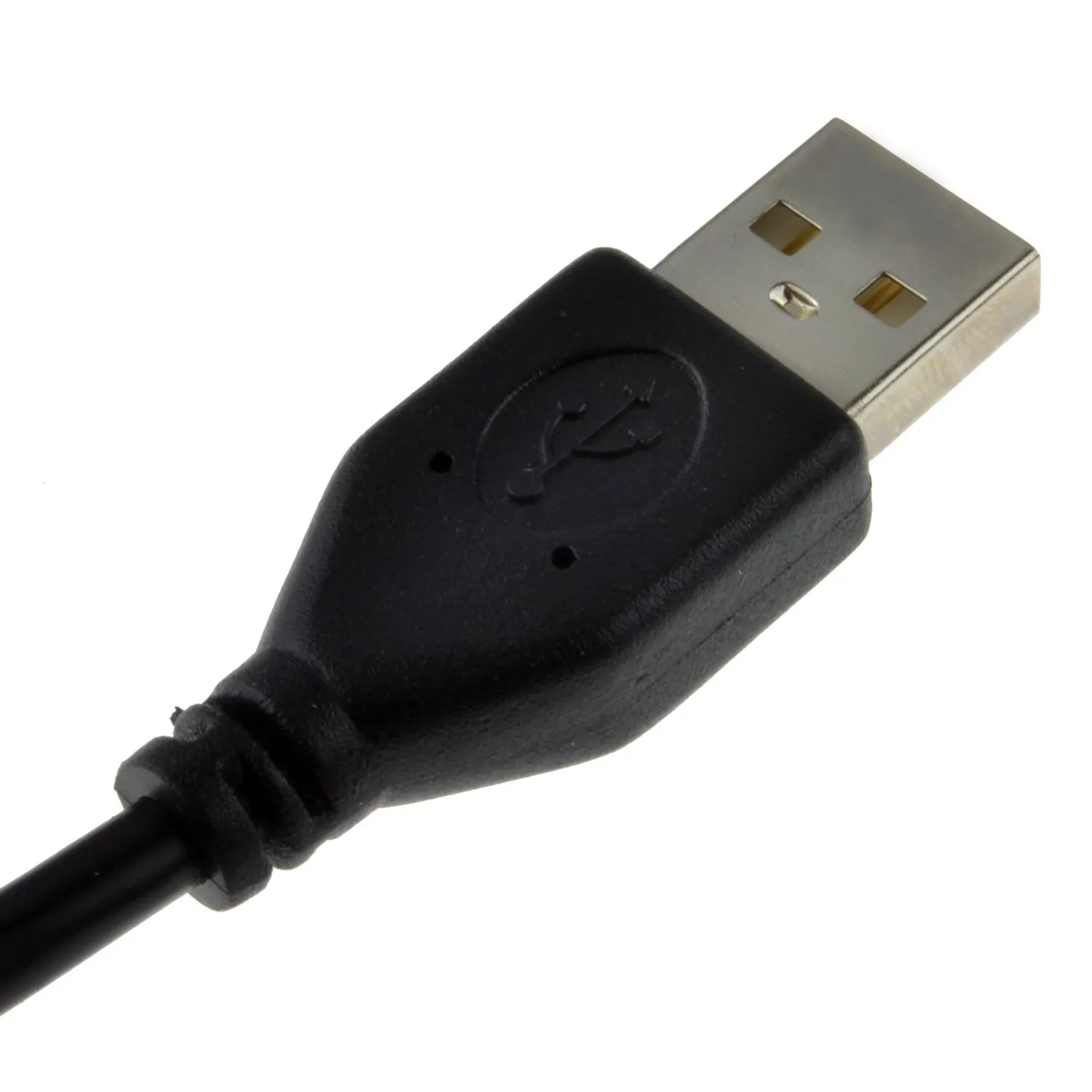 Kenable USB 2.0 Kabel A-A Stecker 0,15m Schwarz