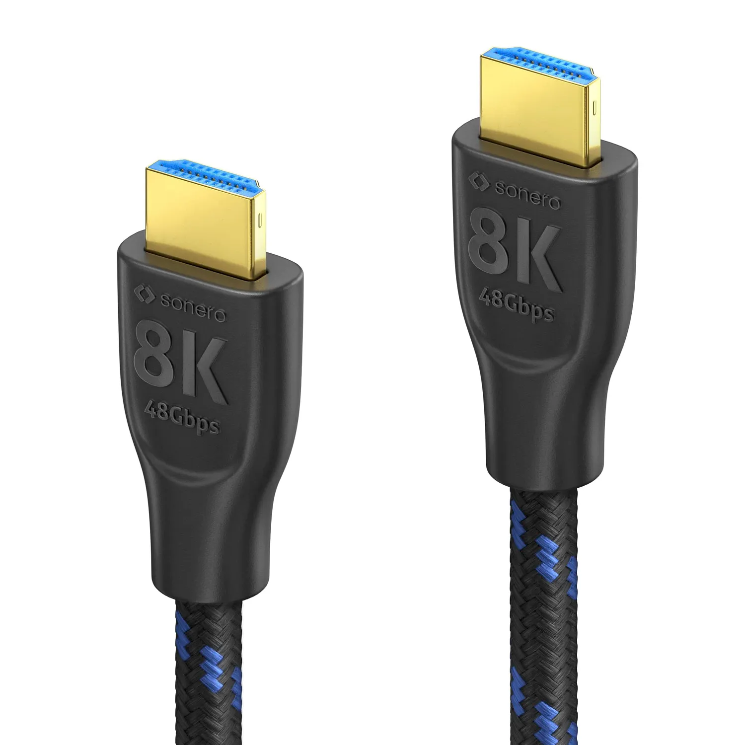 Sonero PHC111-010 HDMI Kabel 1,0m schwarz 8K 48Gbps