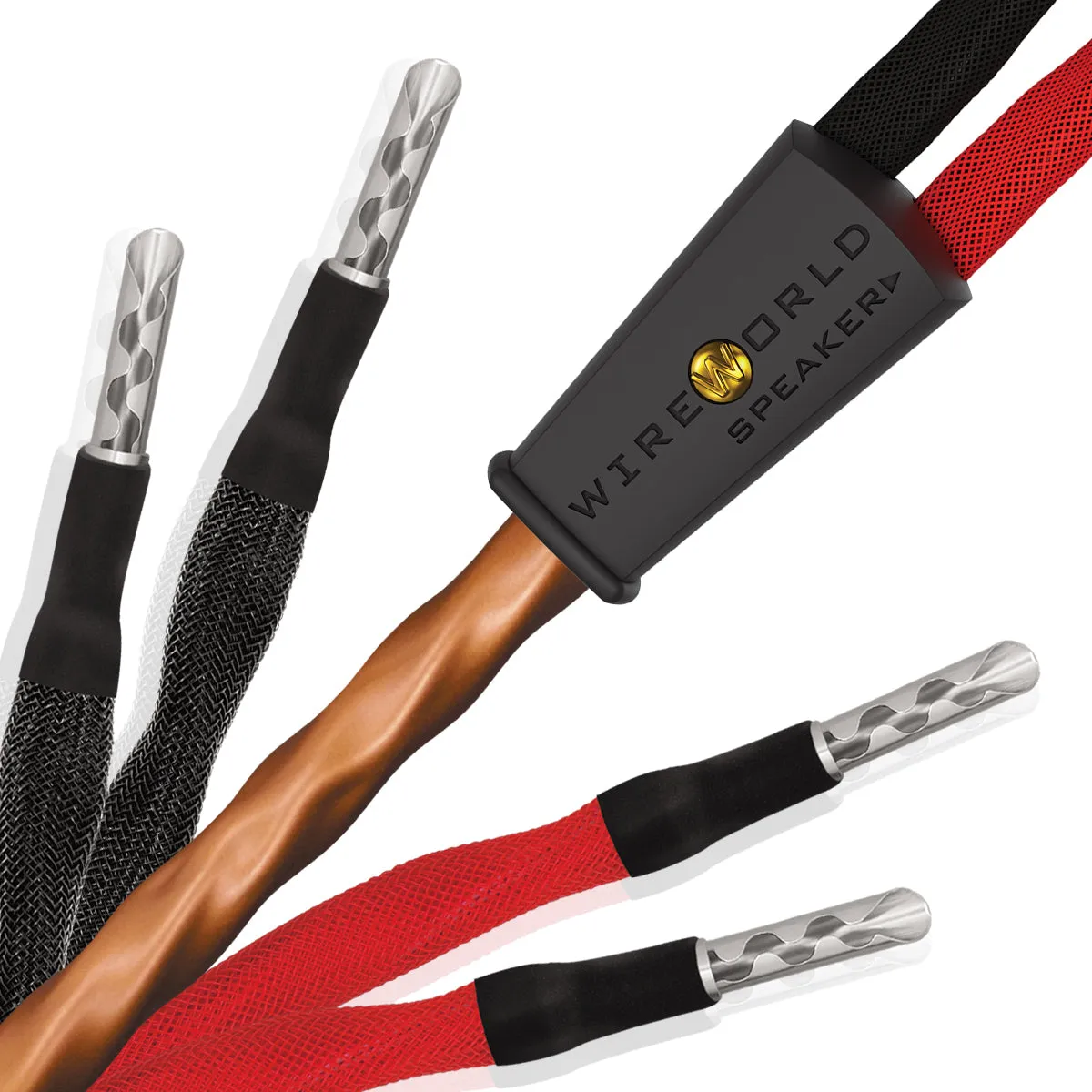WireWorld Mini Eclipse 10 Lautsprecherkabel 2,0m Paar OCC