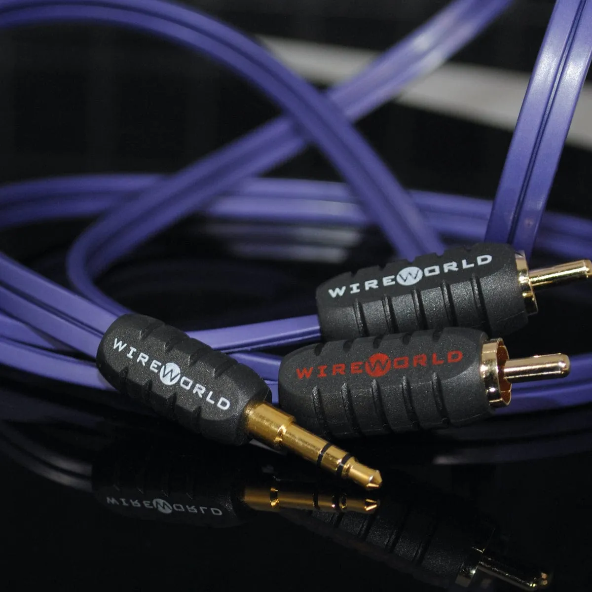 WireWorld Pulse Klinkenkabel 1,0m Klinke-Cinch OFC