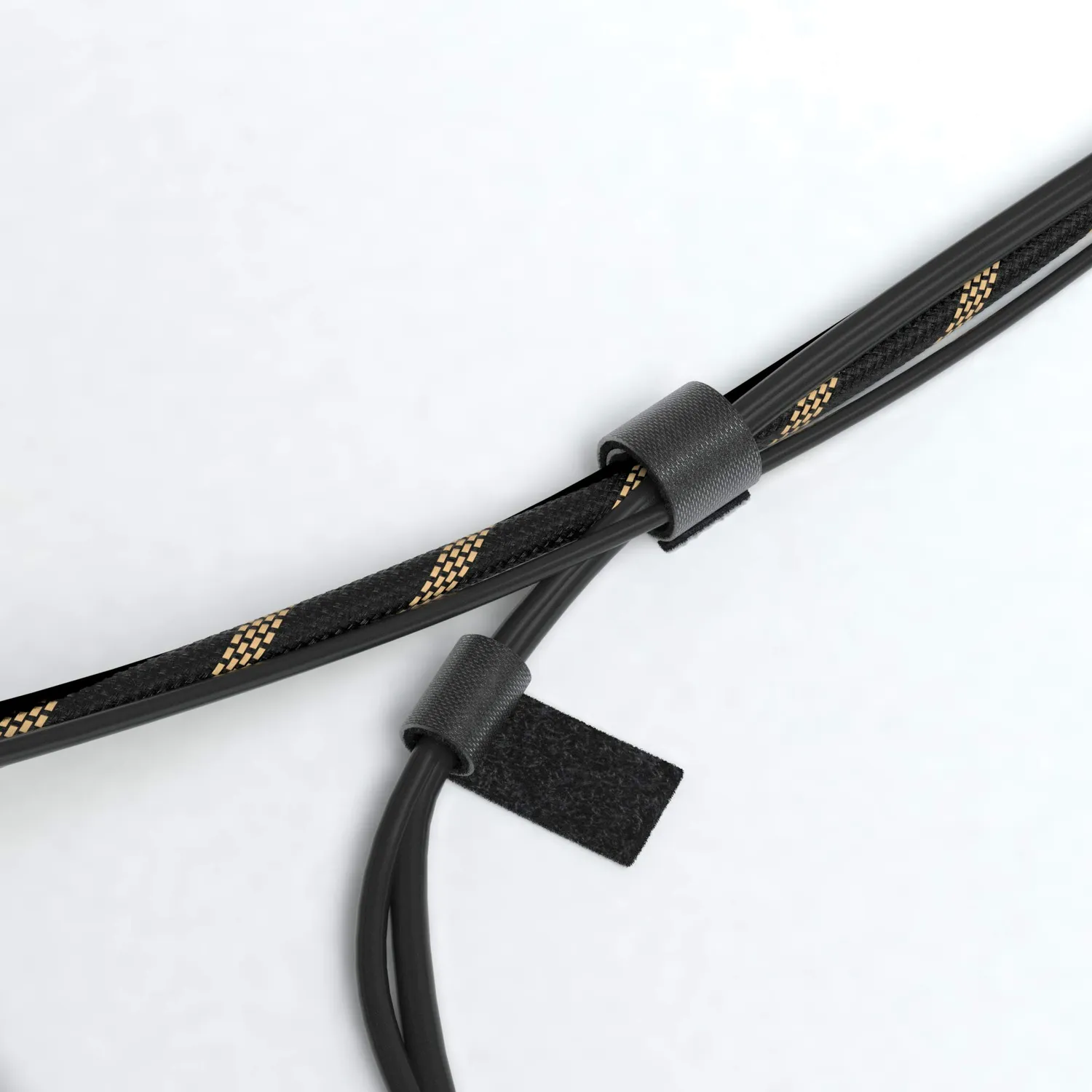 Jamega Klett Kabelbinder Rolle 5m Schwarz 15mm