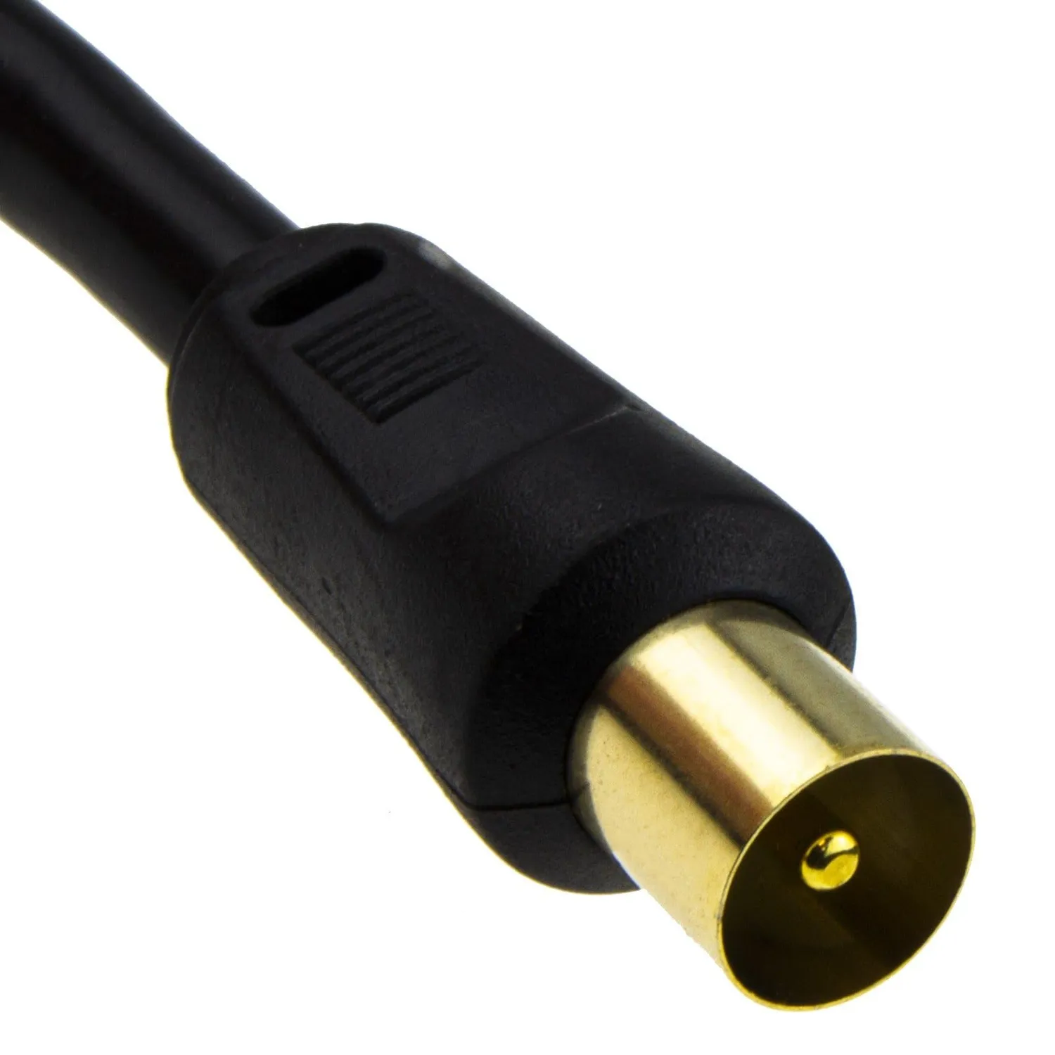 Kenable RG6 Antennenkabel 1,5m Koax TV-Kabel schwarz