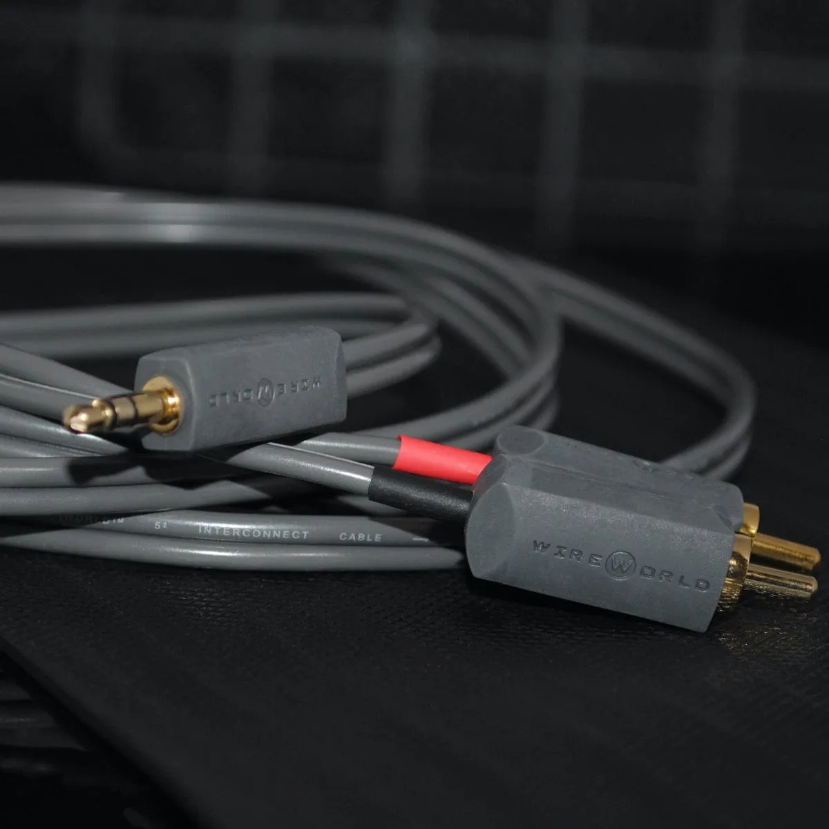 WireWorld iWorld Mini Jack Aux Kabel 1,5m Cinch OFC