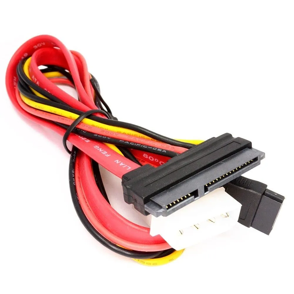 Kenable SATA Combo Daten-Stromkabel 0,5 m SATA II