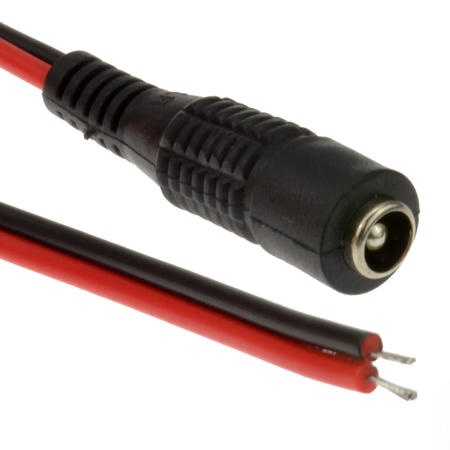 Kenable DC Hohlstecker 5,5x2,1mm Kabel 0,3m Stecker