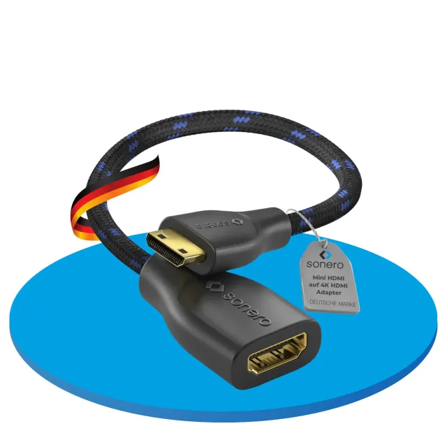 Sonero X-PHA021-0015 Mini-HDMI Adapter 0,15 m