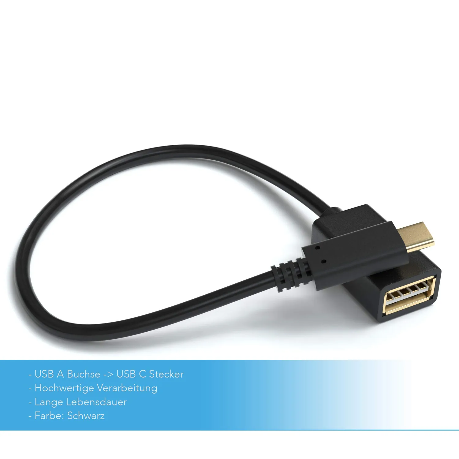 Jamega USB auf USB-C OTG Adapter Kabel