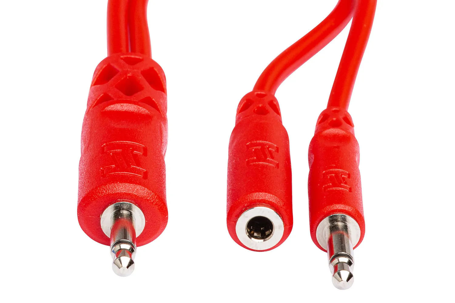 Hosa CMM-500Y Hopscotch Patchkabel Miniklinke 15 cm 6er