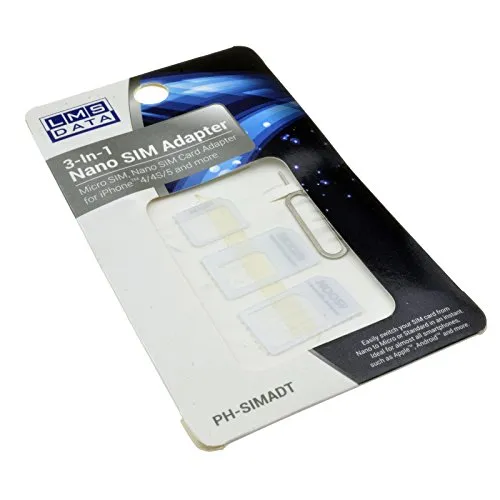 Kenable SIM-Adapter 3 in 1 Nano Micro Standard Set