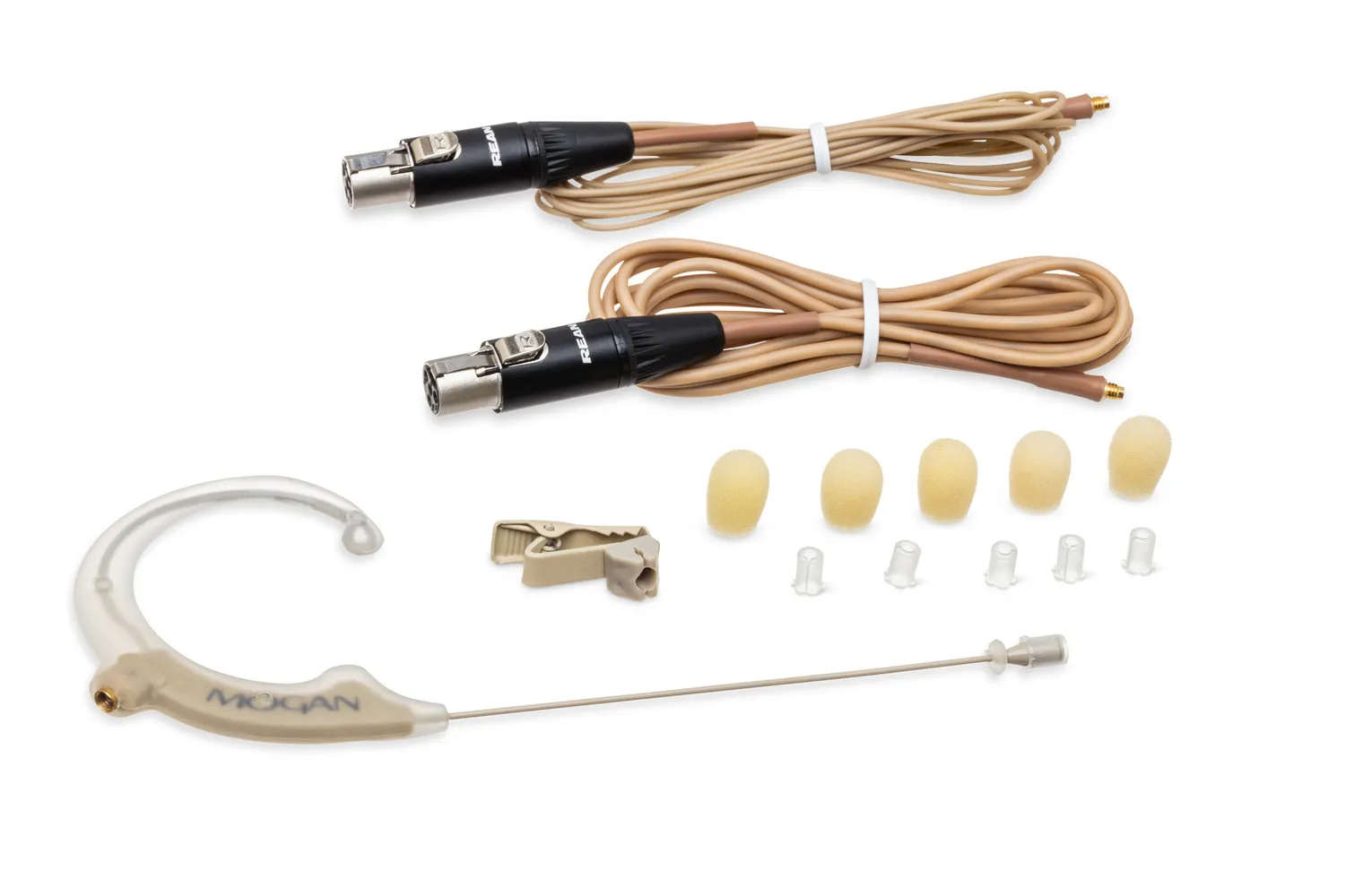 Hosa Mogan Elite ICE EIO-KIT Earset-Mikrofon hautfarben