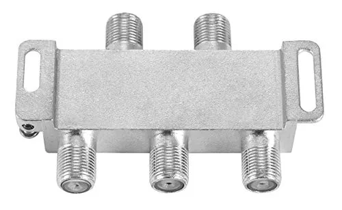 Poppstar Sat-Verteiler 4-fach F-Buchse 5-2450 MHz